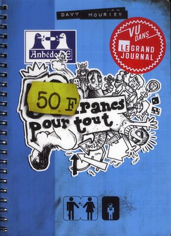 Couverture du livre « 50 francs pour tout » de Davy Mourier aux éditions Ankama