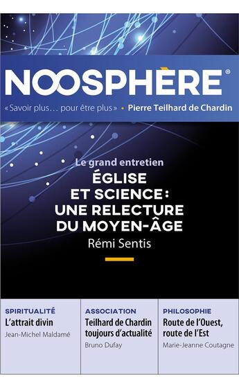 Couverture du livre « Noosphère 19 : église et science : une relecture du Moyen-Âge » de  aux éditions Saint-leger