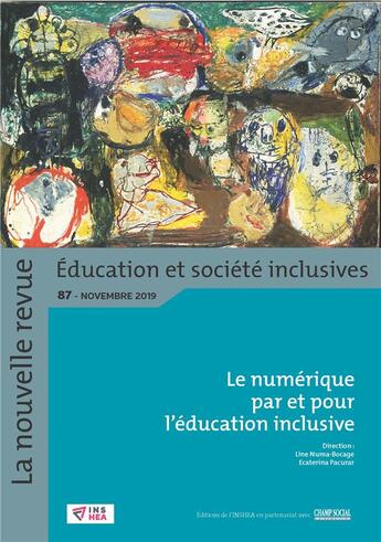 Couverture du livre « Le numérique par et pour l'éducation inclusive » de  aux éditions Matrice