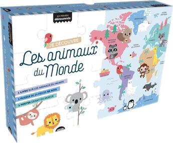 Couverture du livre « Mes premiers animaux du monde » de Shirley Rusli aux éditions Philippe Auzou