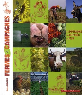 Couverture du livre « Fermes et campagne » de Michele Mira Pons aux éditions Actes Sud