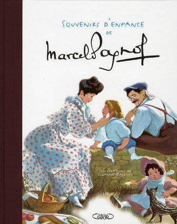 Couverture du livre « Souvenirs d'enfance » de Pagnol/Ballivet aux éditions Michel Lafon