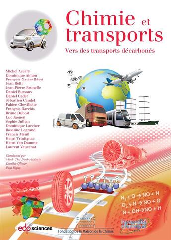 Couverture du livre « Chimie et transports » de Paul Rigny et Minh-Thu Dinh-Audouin et Daniele Olivier aux éditions Edp Sciences