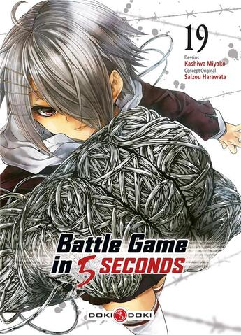 Couverture du livre « Battle game in 5 seconds Tome 19 » de Kashiwa Miyako et Saizo Harawata aux éditions Bamboo