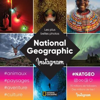 Couverture du livre « Les plus belles photos National Geographic Instagram » de  aux éditions National Geographic