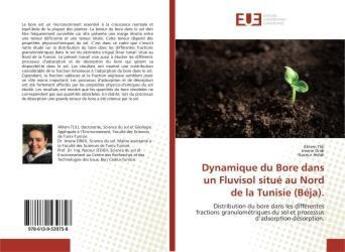 Couverture du livre « Dynamique du bore dans un fluvisol situe au nord de la tunisie (beja). - distribution du bore dans l » de Dridi Ahlem aux éditions Editions Universitaires Europeennes