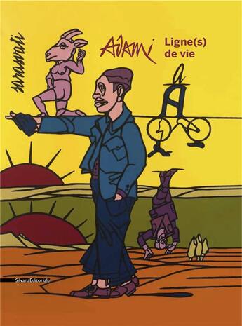 Couverture du livre « Valerio Adami ; ligne(s) de vie » de  aux éditions Silvana