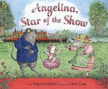 Couverture du livre « ANGELINA, STAR OF THE SHOW » de Katharine Holabird aux éditions Children Pbs