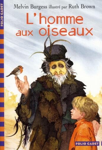 Couverture du livre « L'homme aux oiseaux » de Melvin Burgess aux éditions Gallimard-jeunesse