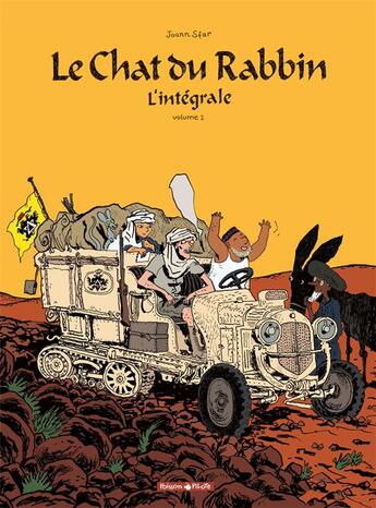 Couverture du livre « Le chat du rabbin : Intégrale vol.2 : Tomes 4 et 5 » de Joann Sfar et Brigitte Findakly aux éditions Dargaud