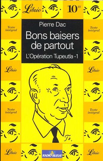 Couverture du livre « Operation tupeutla - bons baisers de partout t1 » de Pierre Dac aux éditions J'ai Lu