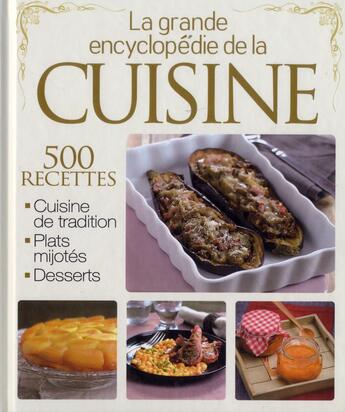 Couverture du livre « La grande encyclopédie de la cuisine » de  aux éditions Editions Esi