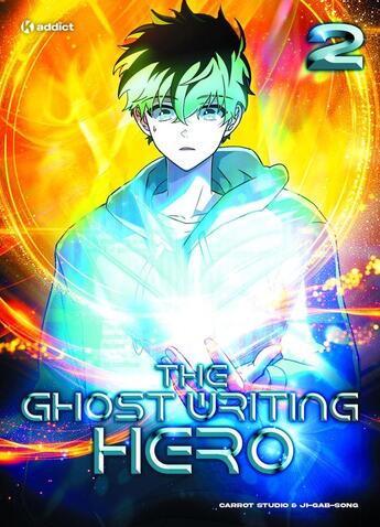 Couverture du livre « The Ghost writing hero (Webtoon) - Tome 2 » de Carrot Studio aux éditions Kworld