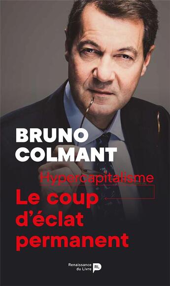 Couverture du livre « Hypercapitalisme ; le coup d'éclat permanent » de Bruno Colmant aux éditions Renaissance Du Livre