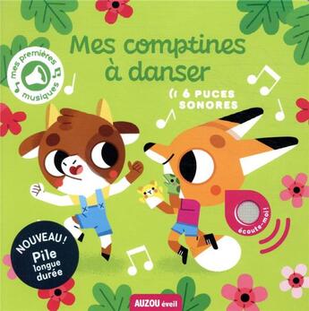 Couverture du livre « Mes premieres comptines a danser » de Marta Sorte aux éditions Philippe Auzou