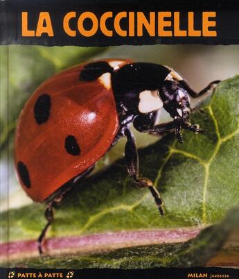 Couverture du livre « La coccinelle » de Anne Six aux éditions Milan