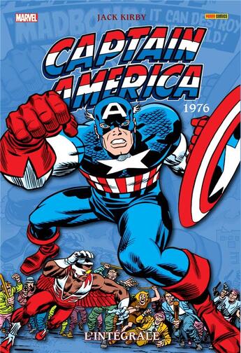 Couverture du livre « Captain America : Intégrale vol.10 : 1976 » de Stan Lee et Jack Kirby aux éditions Panini