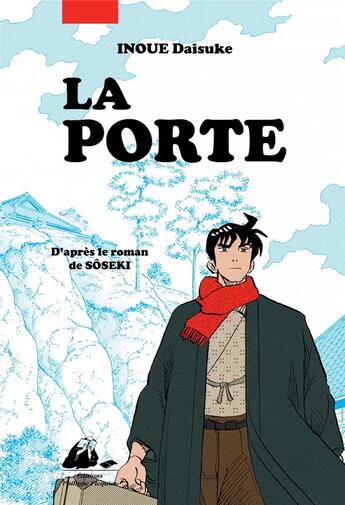 Couverture du livre « La porte » de Daisuke Inoue aux éditions Picquier