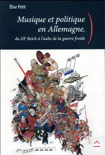 Couverture du livre « Musique et politique en Allemagne ; du IIIe reich à l'aube de la guerre froide » de Elise Petit aux éditions Sorbonne Universite Presses