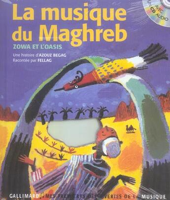 Couverture du livre « La musique du maghreb » de Azouz Begag aux éditions Gallimard-jeunesse