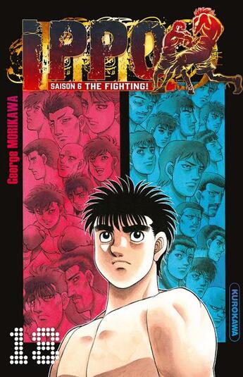 Couverture du livre « Ippo - saison 6 ; the fighting ! Tome 18 » de George Morikawa aux éditions Kurokawa