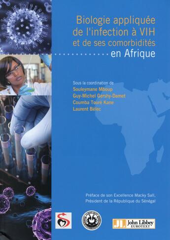 Couverture du livre « Biologie appliquée ; de l'infection à VIH et de ses comorbidités en Afrique » de  aux éditions John Libbey