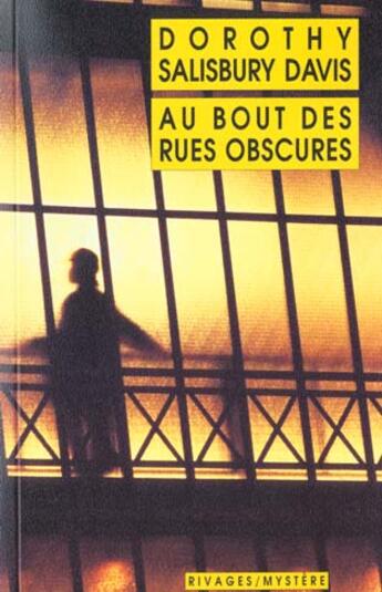 Couverture du livre « Au bout des rues obscures » de Salisbury Davis Doro aux éditions Rivages