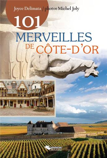 Couverture du livre « 101 merveilles de Côte-d'Or » de Michel Joly et Joyce Delimata aux éditions Editions Du Belvedere