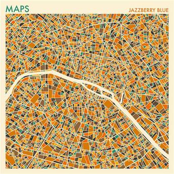 Couverture du livre « Maps » de Jazzberry Blue aux éditions Le Chineur