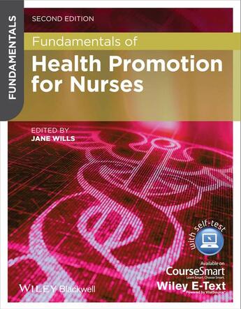 Couverture du livre « Fundamentals of Health Promotion for Nurses » de Jane Wills aux éditions Wiley-blackwell