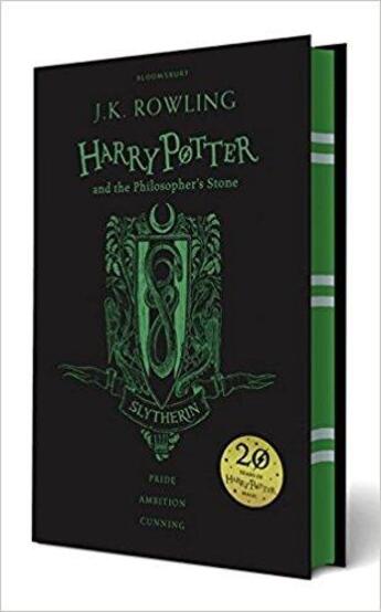 Couverture du livre « Harry potter and the philosopher's stone . slytherin edition » de J. K. Rowling aux éditions Bloomsbury