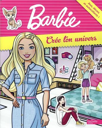 Couverture du livre « Barbie - cree ton univers » de  aux éditions Hachette Jeunesse