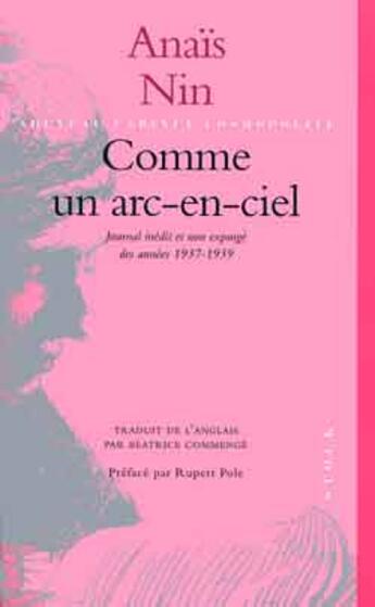 Couverture du livre « Comme un arc en ciel » de Nina aux éditions Stock