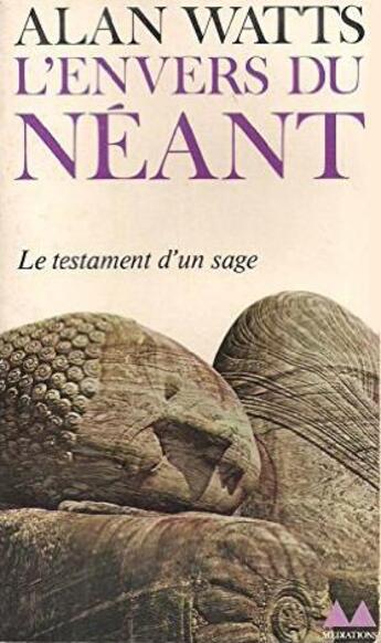 Couverture du livre « L'Envers du néant » de Watts Alan N. aux éditions Denoel