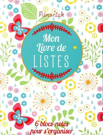 Couverture du livre « Mon livre de listes memoniak 2019 » de  aux éditions Editions 365