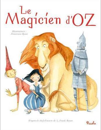 Couverture du livre « 12 contes classiques ; le magicien d'Oz » de  aux éditions Piccolia