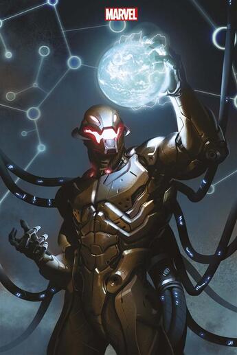 Couverture du livre « Age of ultron 1 vc » de Bryan Hitch aux éditions Panini Comics Mag