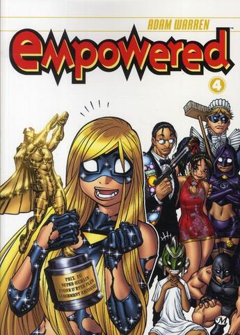 Couverture du livre « Empowered t.4 » de Adam Warren aux éditions Hicomics