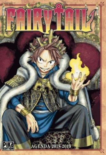 Couverture du livre « Fairy Tail : agenda (édition 2018/2019) » de Hiro Mashima aux éditions Pika