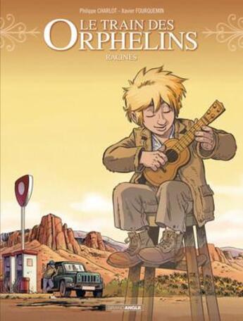 Couverture du livre « Le train des orphelins Tome 7 : racines » de Philippe Charlot et Xavier Fourquemin et Scarlett Smulkowski aux éditions Bamboo