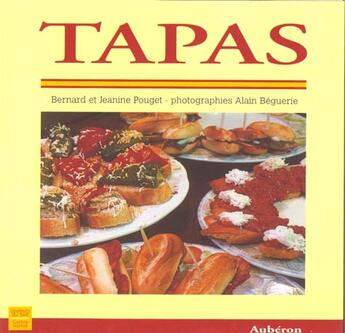 Couverture du livre « Tapas » de Jeanine Pouget et Alain Beguerie aux éditions Auberon