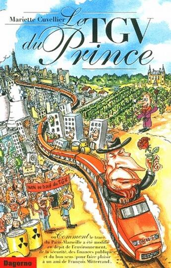 Couverture du livre « Le TGV du prince » de Mariette Cuvelier aux éditions Dagorno