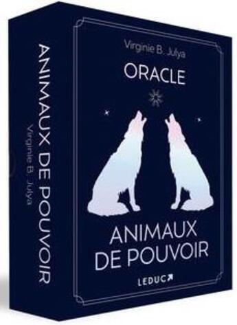 Couverture du livre « Animaux de pouvoir » de Virginie Burens aux éditions Leduc