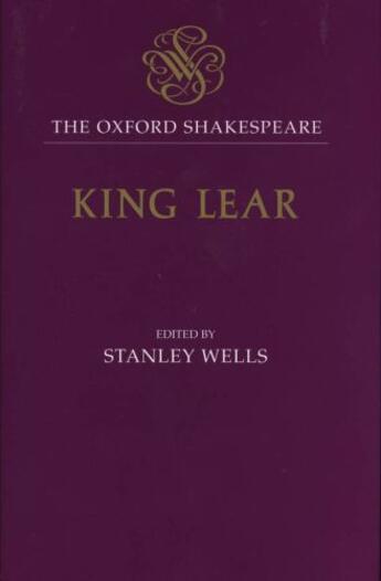 Couverture du livre « The Oxford Shakespeare: The History of King Lear: The 1608 Quarto » de William Shakespeare aux éditions Oup Oxford