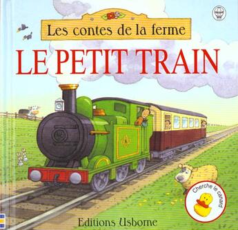 Couverture du livre « Petit train » de Heather Amery aux éditions Usborne