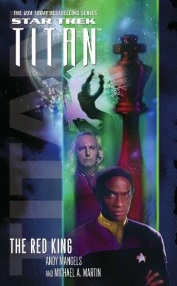 Couverture du livre « Star Trek: Titan #2: The Red king » de Andy Mangels aux éditions Pocket Books Star Trek