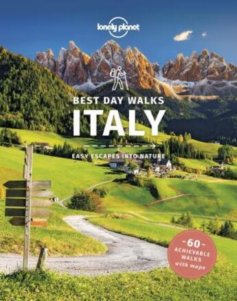 Couverture du livre « Best day walks Italy (édition 2021) » de Collectif Lonely Planet aux éditions Lonely Planet France