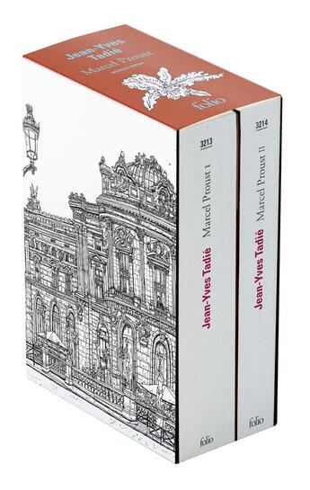 Couverture du livre « Marcel Proust : biographie Tome 1 et Tome 2 » de Jean-Yves Tadie aux éditions Folio