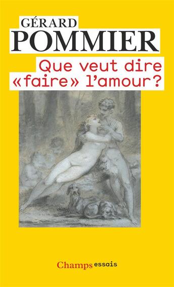 Couverture du livre « Que veut dire 