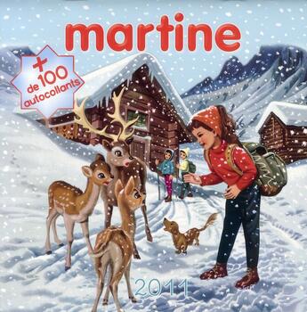 Couverture du livre « Calendrier Martine » de Delahaye Gilbert et Marlier Marcel aux éditions Casterman